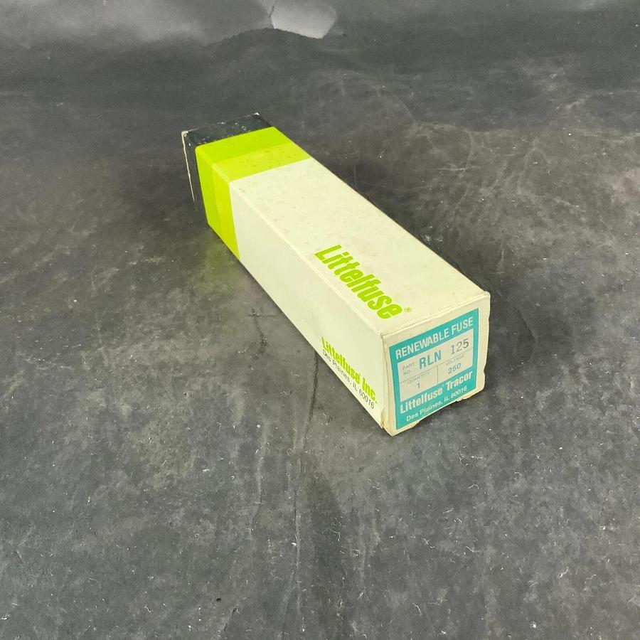 LITTELFUSE RLN-125 RENEWABLE FUSE ($50 OBO)