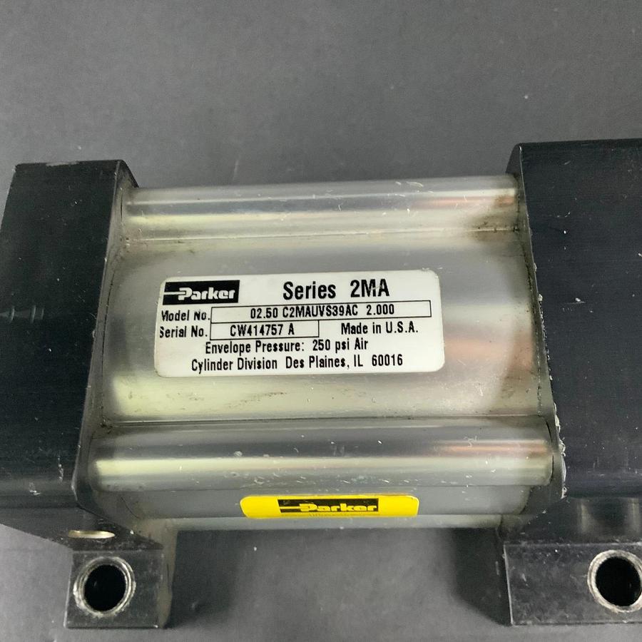 Used PARKER 02.50 C2MAUVS39AC 2.000 PNEUMATIC CYLINDER ($130 OBO)