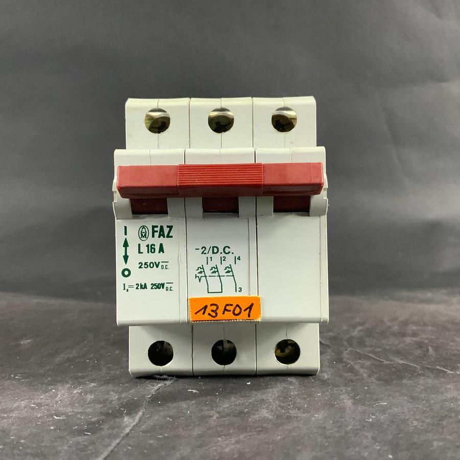 Used MOELLER FAZ L16A CIRCUIT BREAKER ($45 OBO)