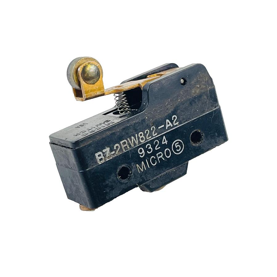 Used HONEYWELL BZ-2RW822-A2 MICRO SWITCH 15A 125/250/480V ROLLER LEVER SWITCH