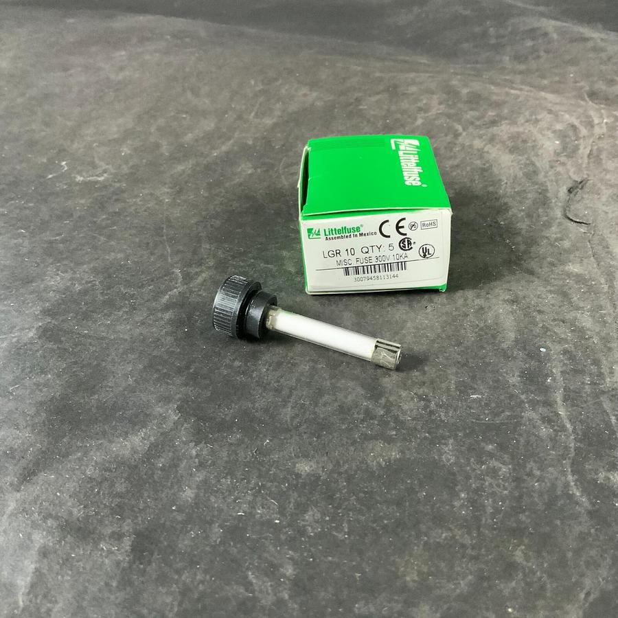 LITTELFUSE LGR 10 FUSE - BOX OF 5 ($10 OBO)
