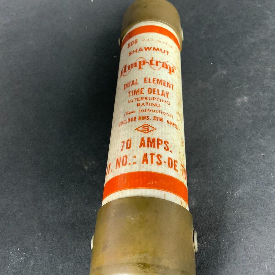 Refurbished FERRAZ SHAWMUT AMPTRAP ATS-DE70R FUSE ($35 OBO) - REFURBISHED