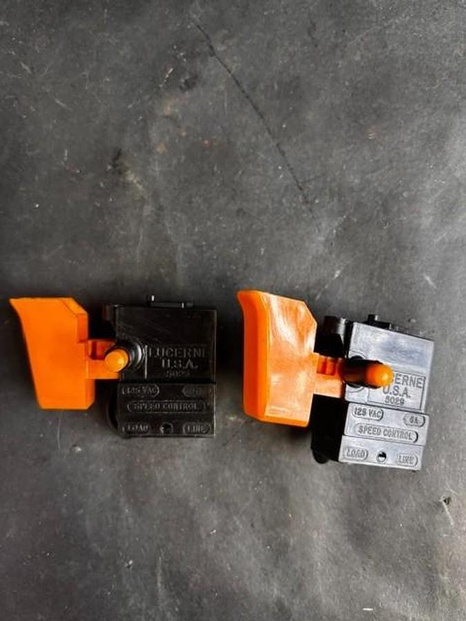 Used MILWAUKEE 65-01-1110 SPEED CONTROL SWITCH - GROUP OF 2 ($13 OBO)