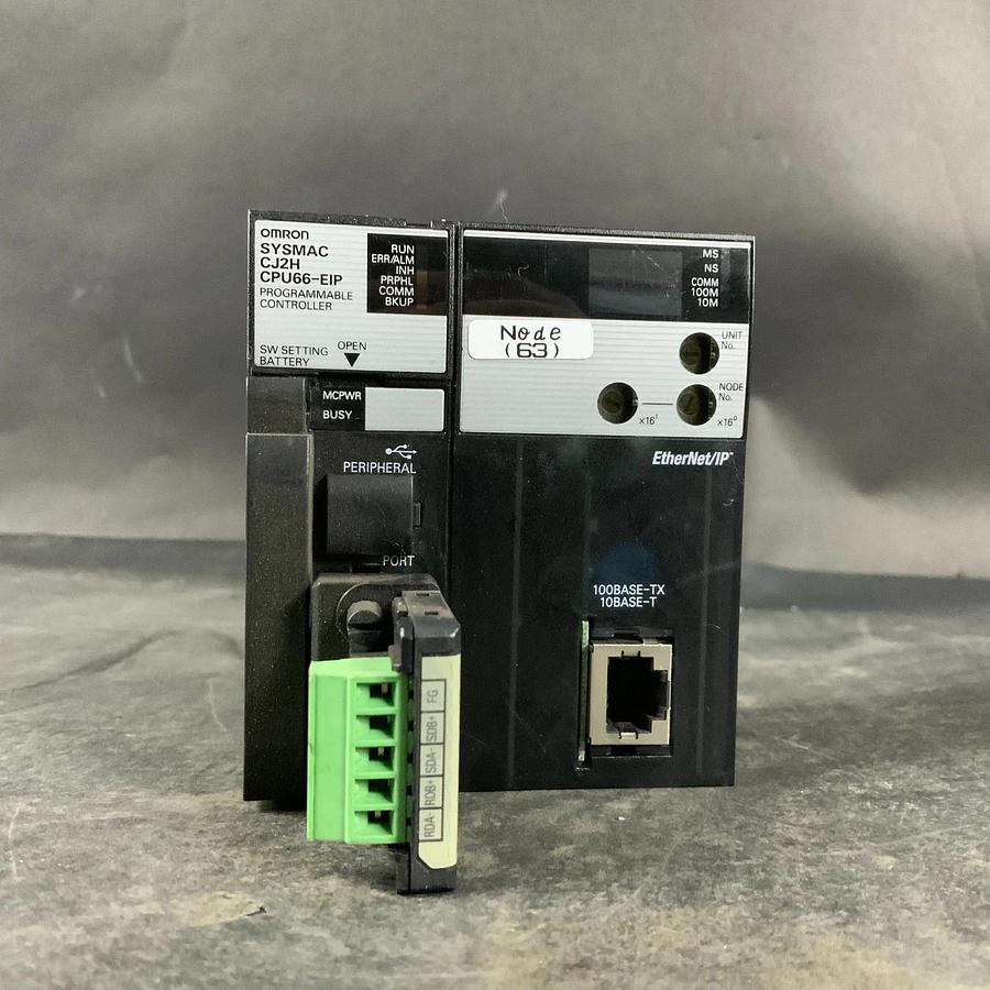 Used OMRON CJ2H CPU66-EIP PROGRAMMABLE CONTROLLER ($240 OBO)