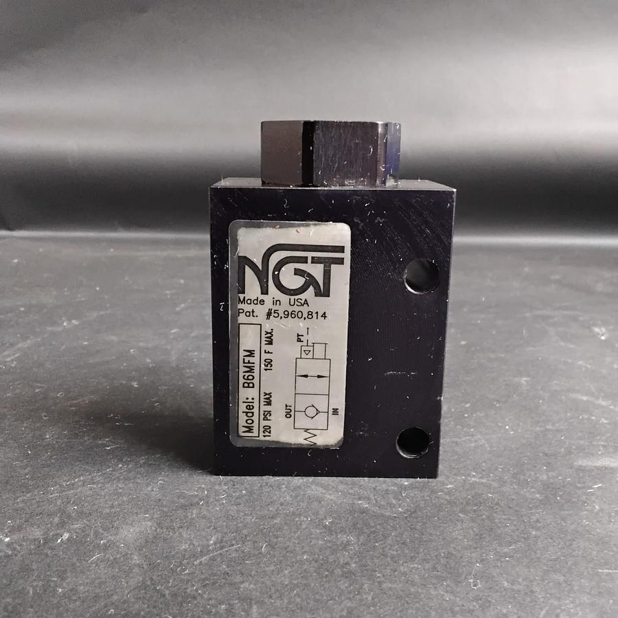Used NGT B6MFM CHECK VALVE ($25 OBO)