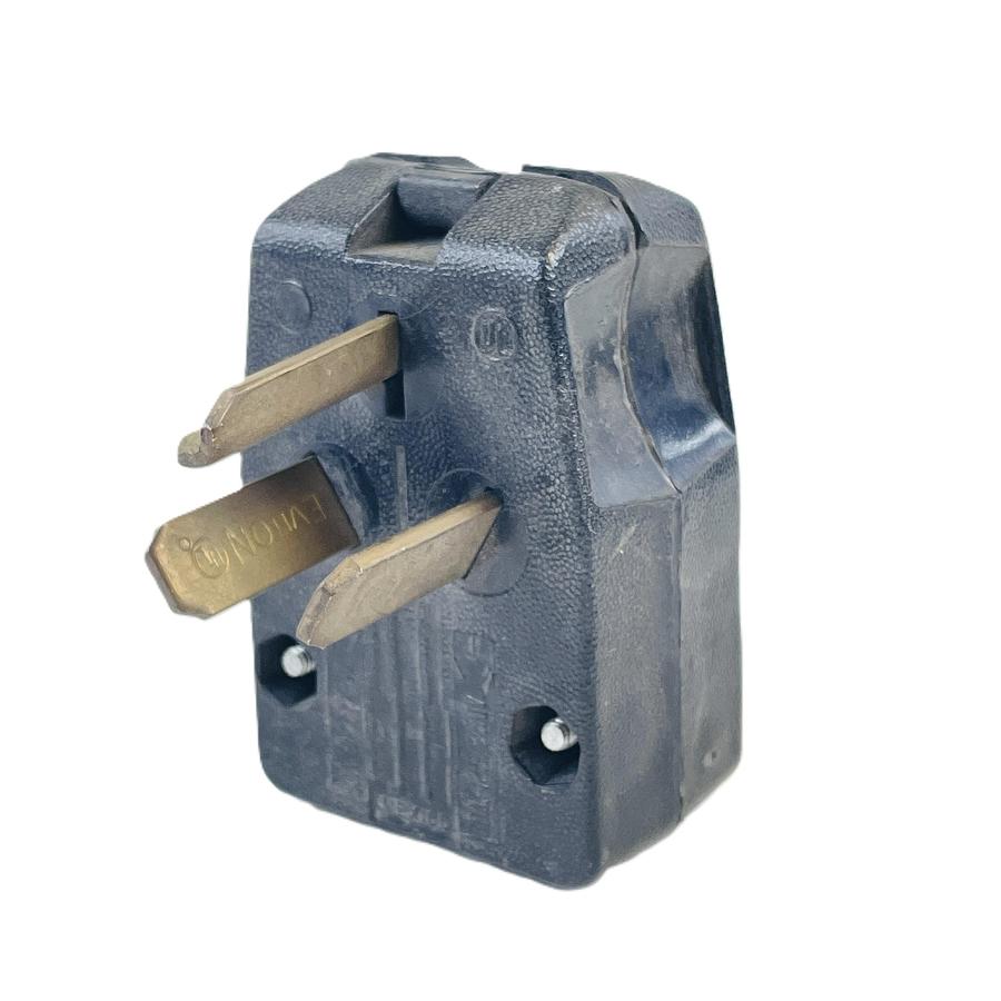 Refurbished LEVITON 287-E HEAVY DUTY ANGLE POWER PLUG 30A / 50A 125V / 250V