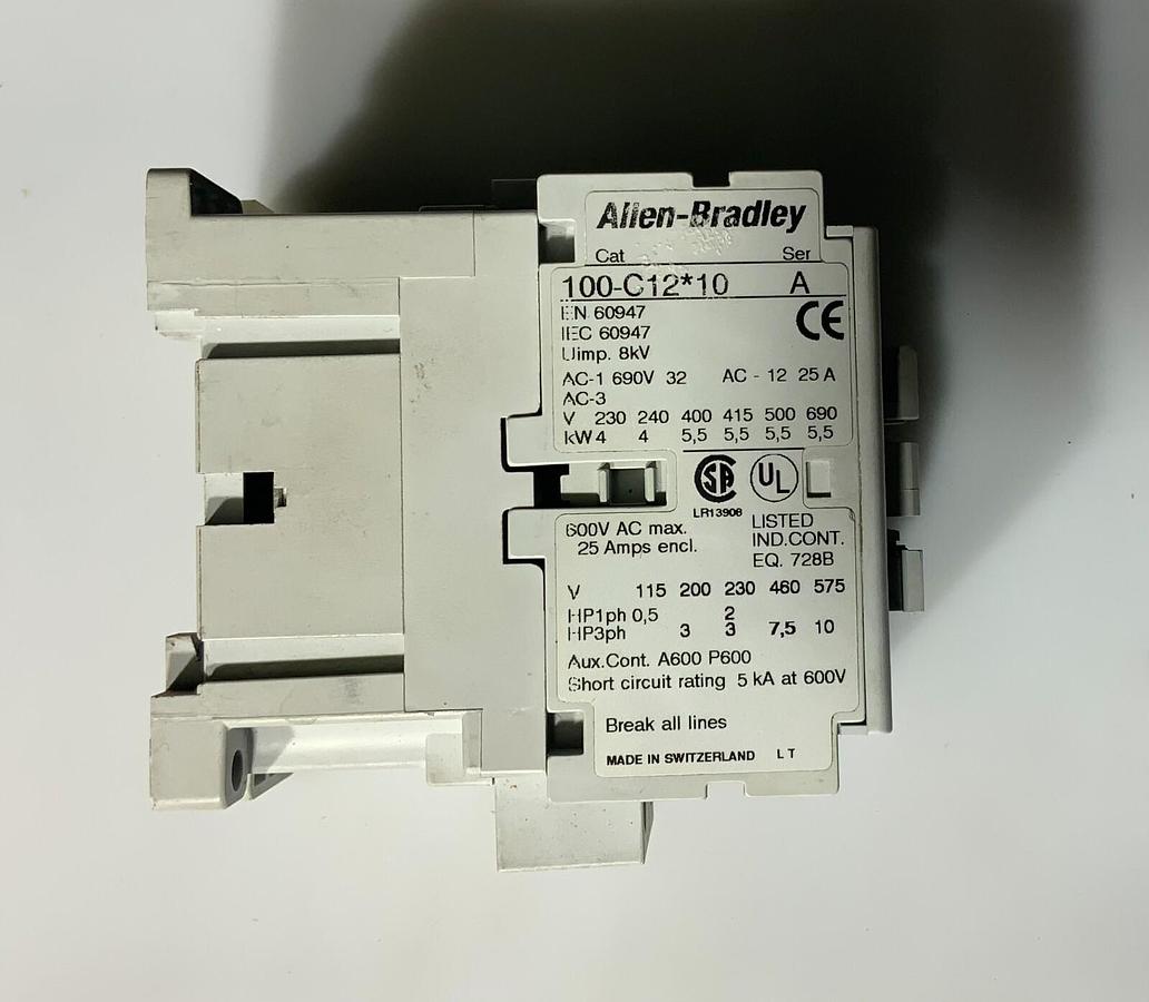 Used ALLEN BRADLEY 100-C12*10 CONTACTOR ($30 OBO)