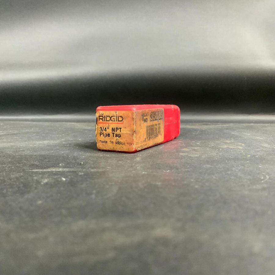 Used RIDGID 35835 3/4”-14 NPT HSS 5-FLUTE TAPERED PIPE TAP ($35 OBO)
