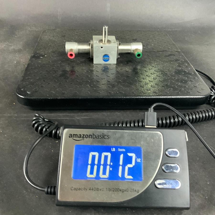 Used IMI BIMBA PT-017090-C1 PNEUMATIC ROTARY ACTUATOR ($50 OBO)