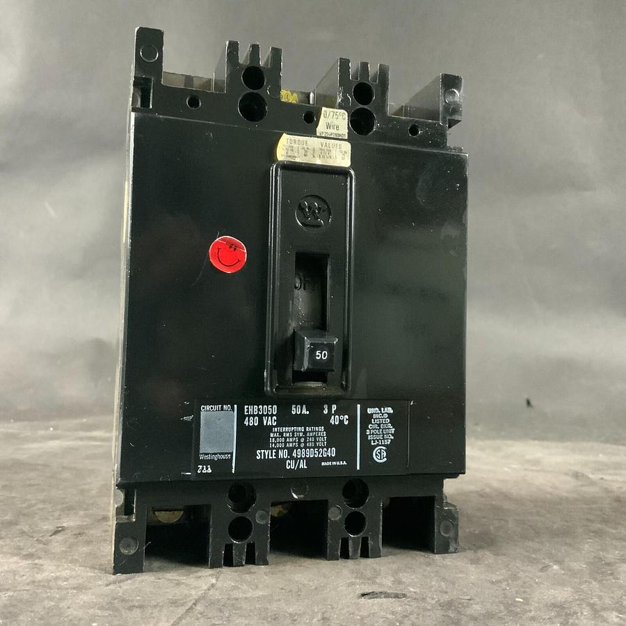 Used WESTINGHOUSE EHB3050 CIRCUIT BREAKER ($45 OBO)