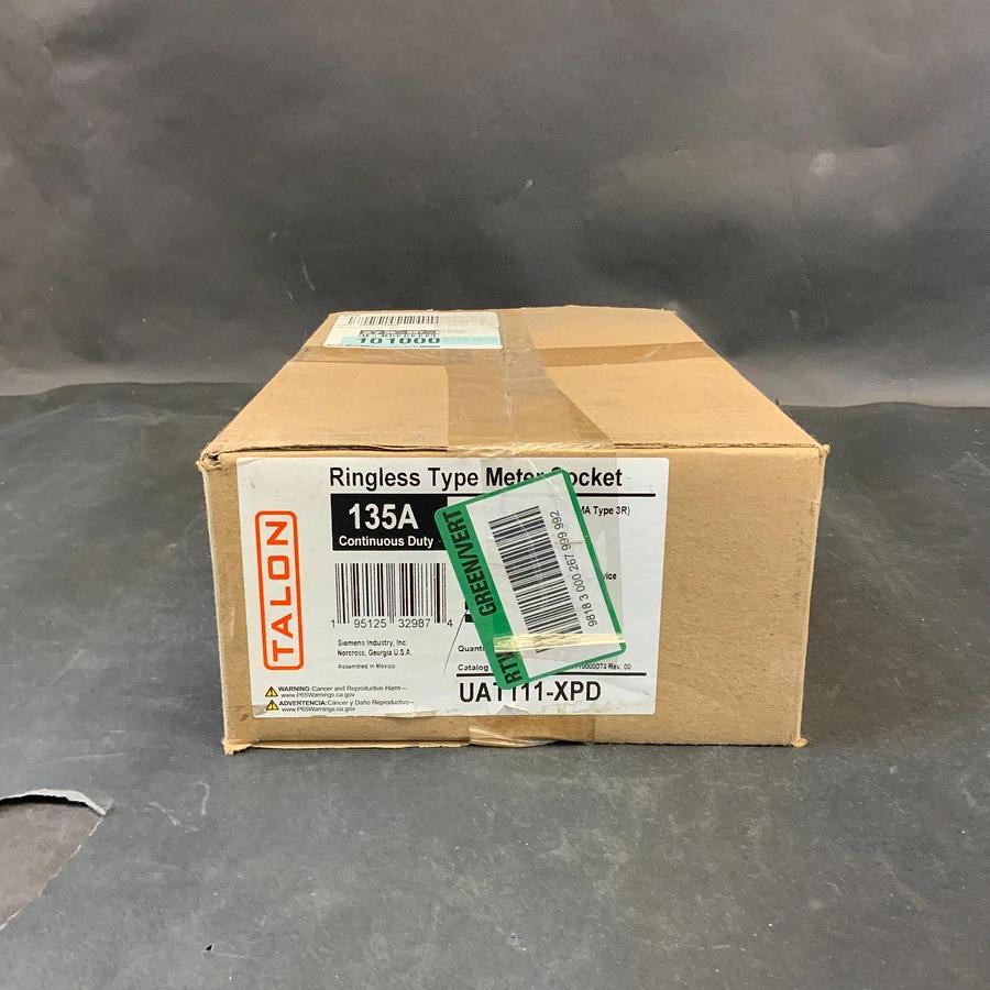 SIEMENS UAT111-XPD RINGLESS METER SOCKET ($70 OBO)