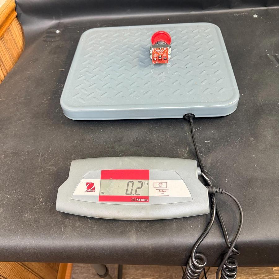 Used MCG MB2-BE-102 RED PUSHBUTTON ($15 OBO)