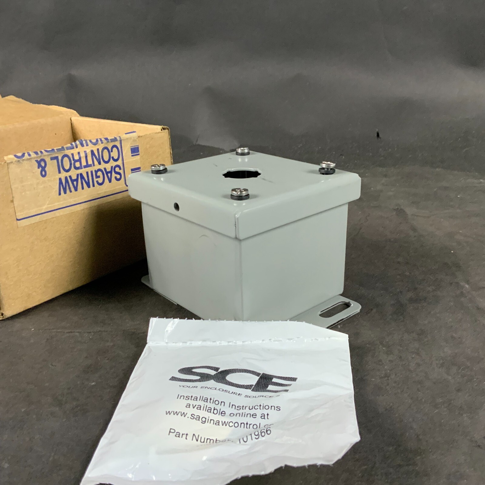 SAGINAW SCE-1PBI PUSH BUTTON ENCLOSURE ($50 OBO)