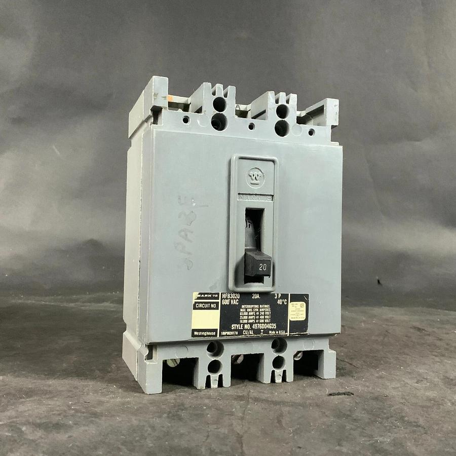 Used WESTINGHOUSE HFB3020 CIRCUIT BREAKER ($35 OBO)