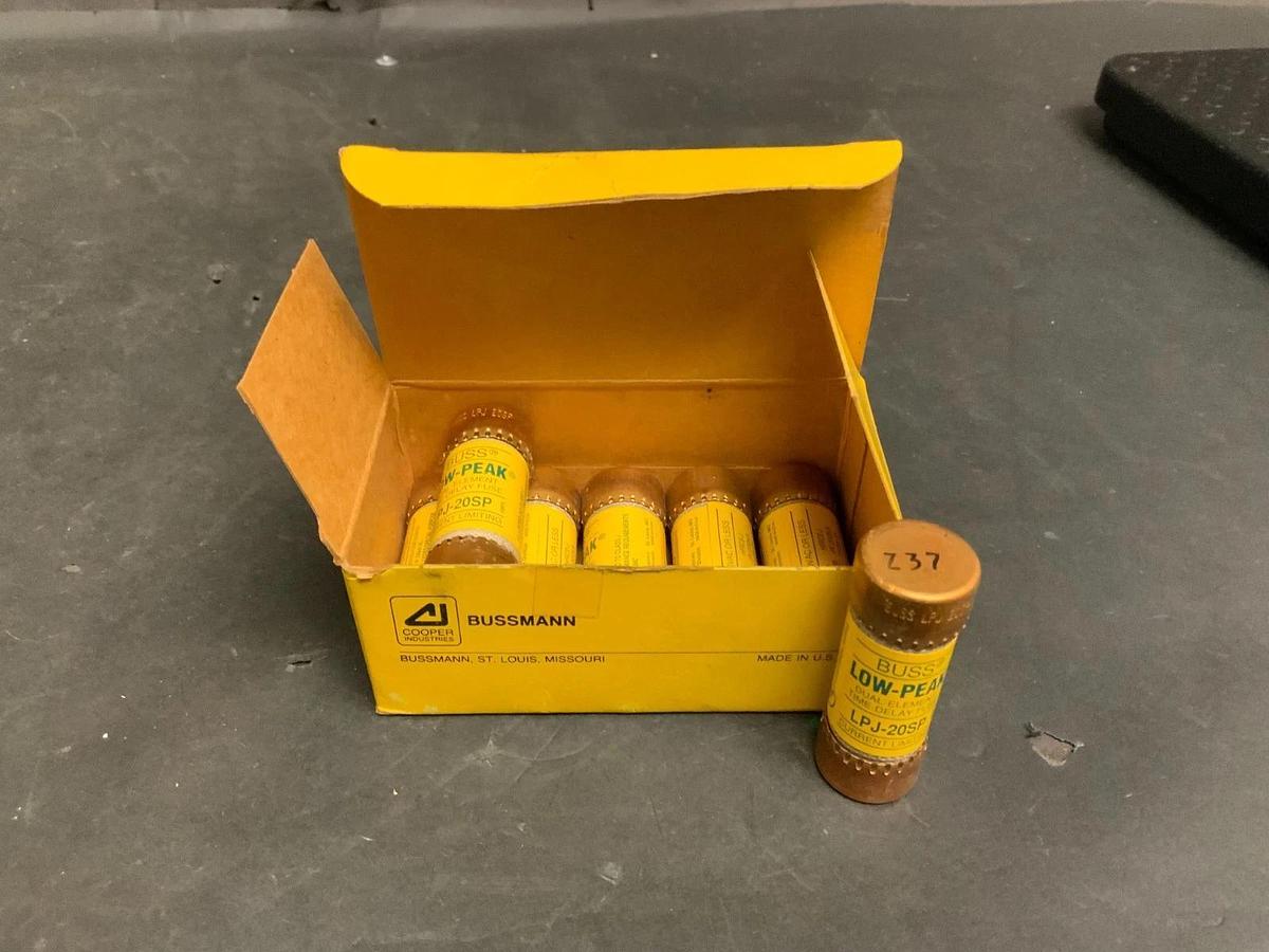 Used BUSSMANN LPJ-20SP LOW-PEAK - BOX OF 7 ($52 OBO)