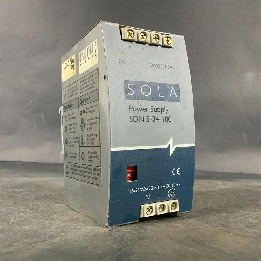 Used SOLA SDN 5-24-100 POWER SUPPLY ($30 OBO)