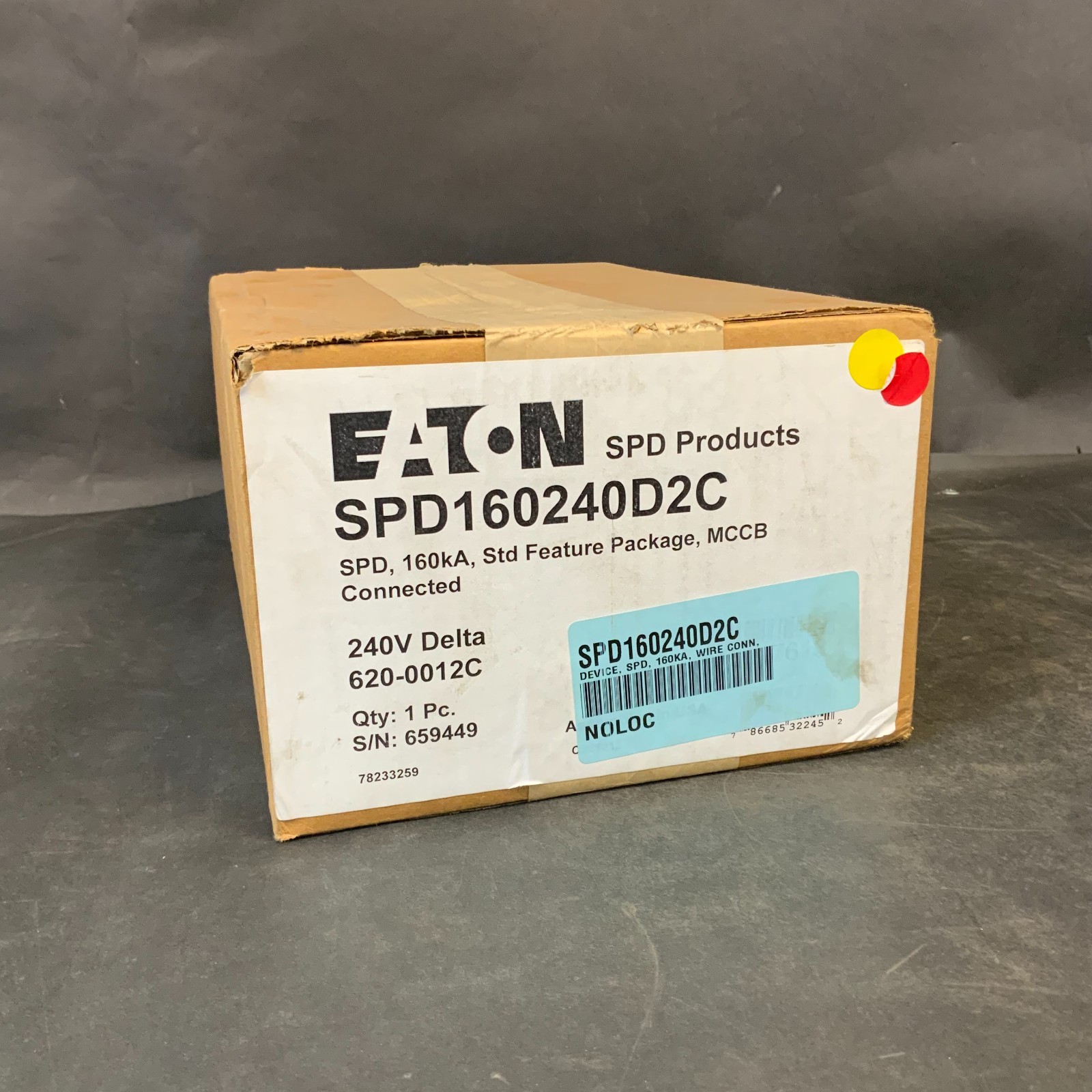 EATON SPD160240D2C SURGE PROTECTION DEVICE ($3500 OBO)