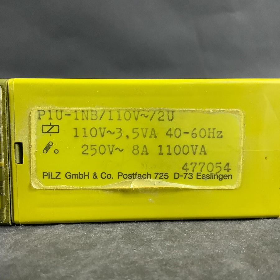 Used PILZ P1U-1NB RELAY ($80 OBO)