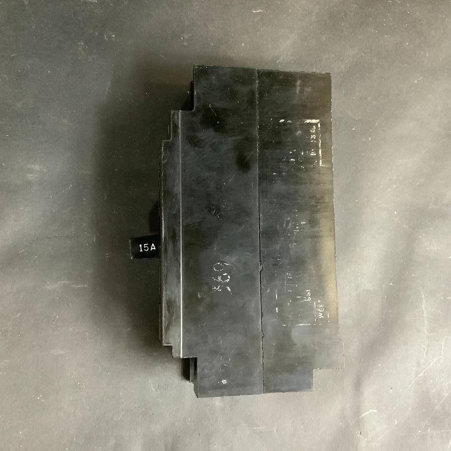 Used WESTINGHOUSE E-7819-1P-15A CIRCUIT BREAKER ($15 OBO)