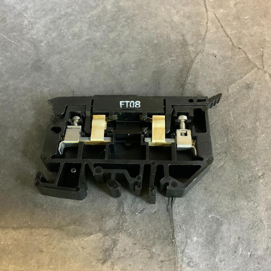 Used ALLEN BRADLEY 1492-H4 DIN RAIL FUSE HOLDER - SET OF 10 ($16 OBO)