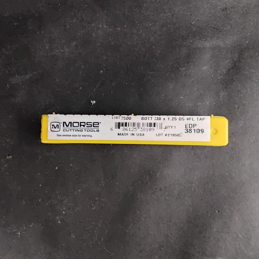 Used MORSE 7500 M8X1.25 D5 BOTTOM TAP ($25 OBO)
