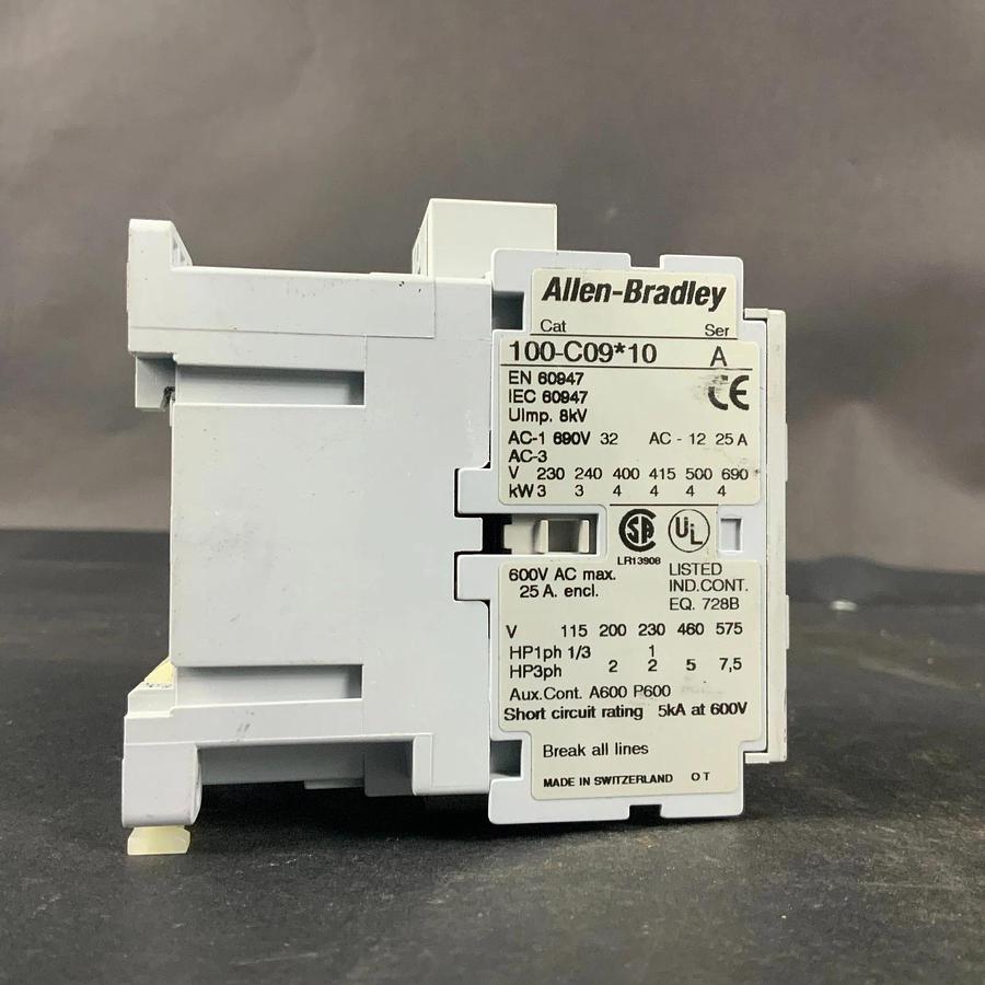 Used ALLEN BRADLEY 100-C09*10 CONTACTOR RELAY ($20 OBO)