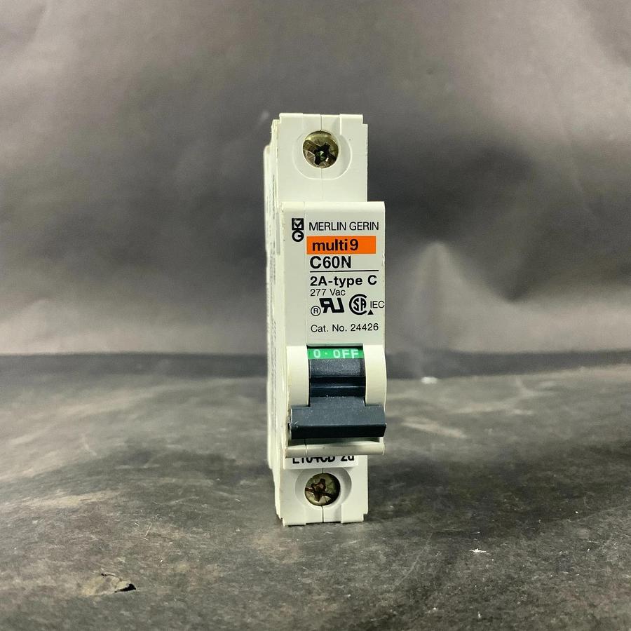 Used MERLIN GERIN MULTI9 C60N 2A-TYPE C CIRCUIT BREAKER ($15 OBO)