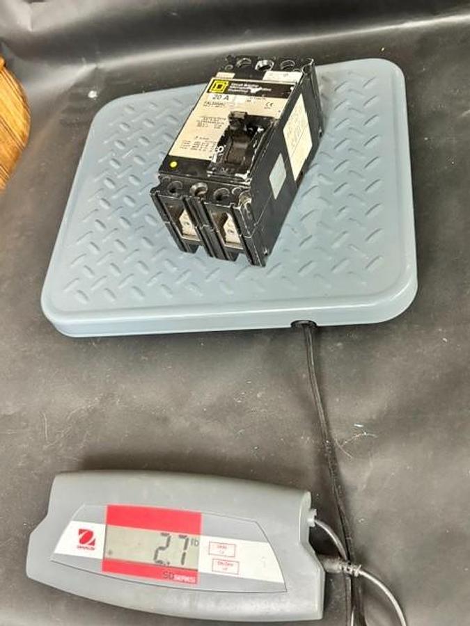 Used SQUARE D FAL22020J CIRCUIT BREAKER