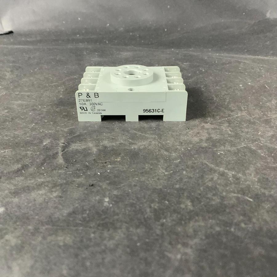 Used POTTER & BRUMFIELD 27E891 RELAY SOCKET ($5 OBO)