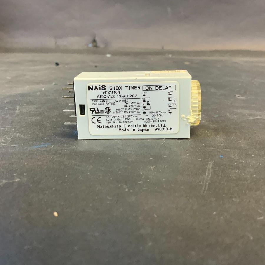 Used NAIS S1DX-A2C 1S-AC120V TIMER ($9 OBO)