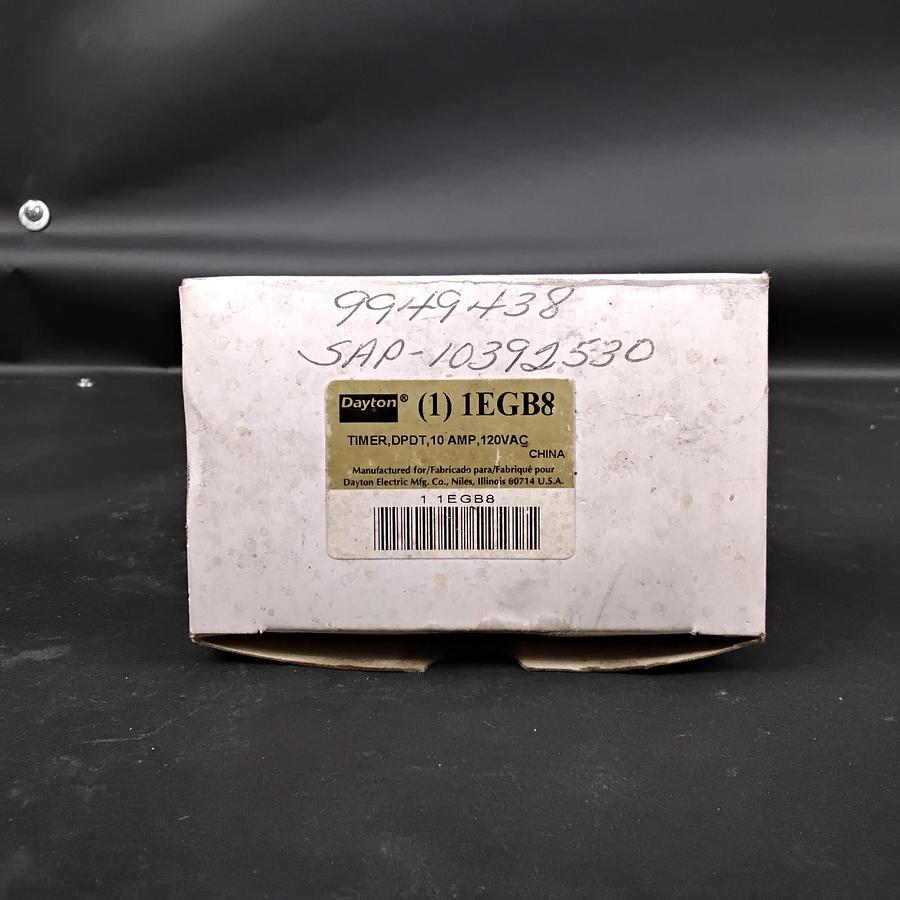 Used DAYTON 1EGB8 TIME DELAY RELAY ($45 OBO)