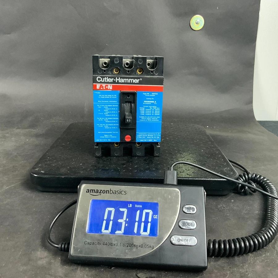 Used CUTLER HAMMER FH36006A CIRCUIT BREAKER ($125 OBO)