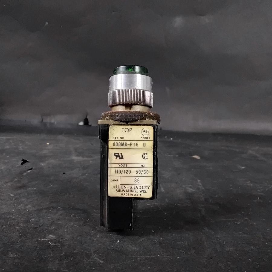 Used ALLEN BRADLEY 800MR-P16 GREEN PILOT LIGHT ($15 OBO)