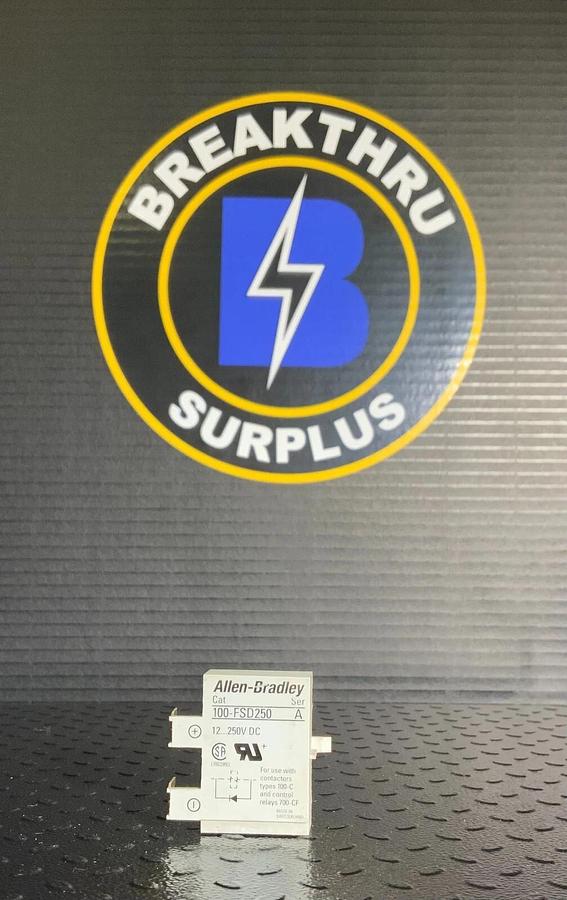 Used ALLEN BRADLEY 100-FSD250 ($2.99/EACH OBO)
