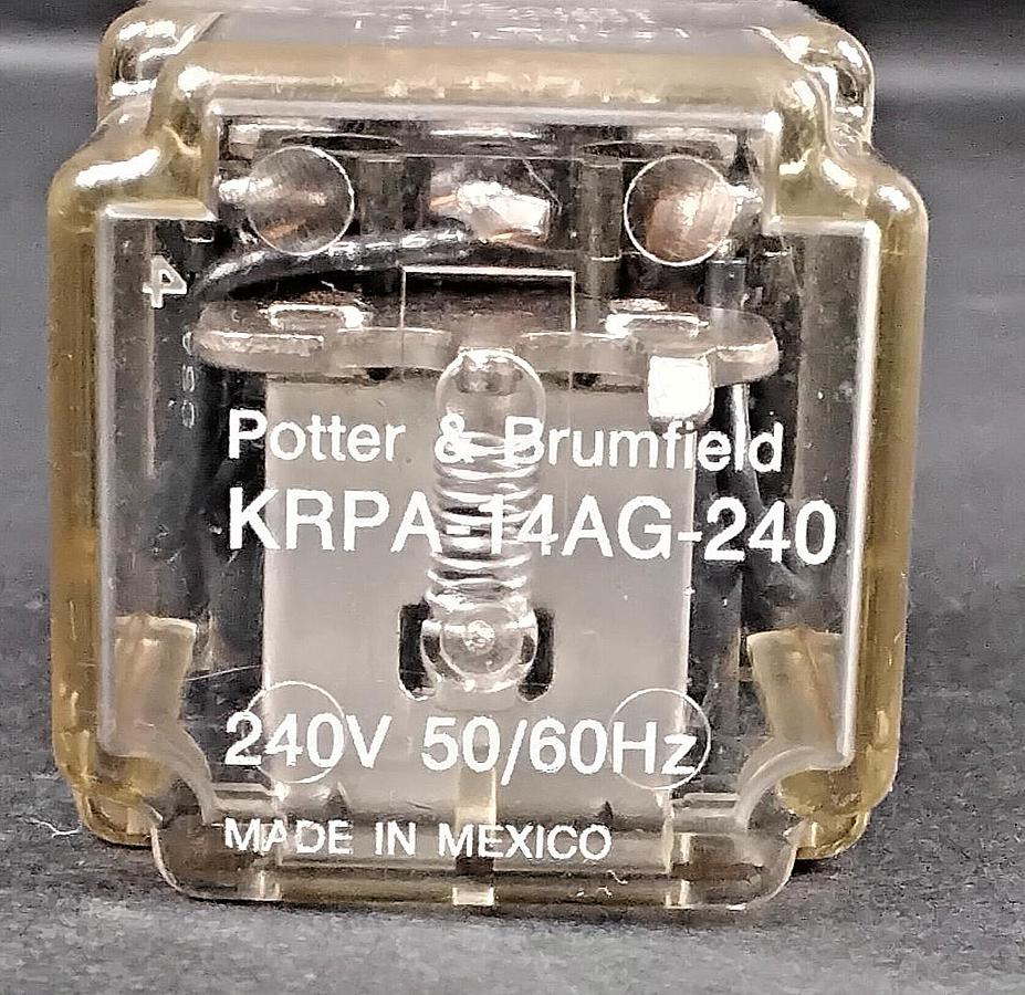 Used POTTER&BRUMFIELD-KRPA 14AG -240 POWER RELAY ($10 OBO)