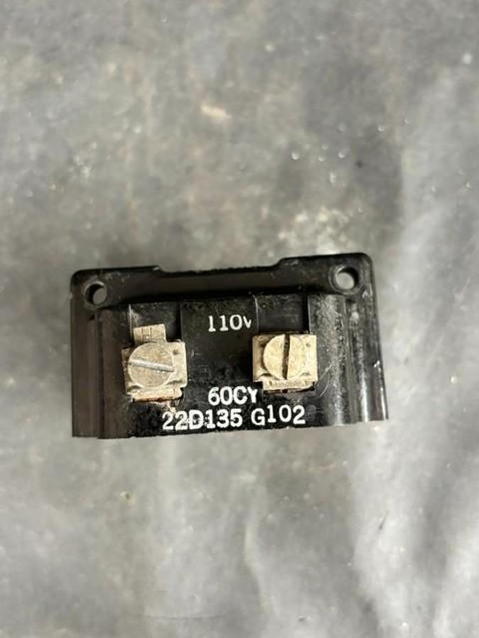 Used GENERAL ELECTRIC 22D135G102 SOLENOID COIL