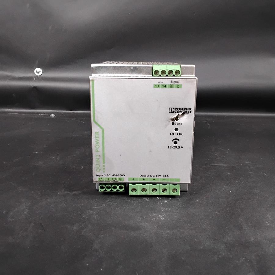 Used PHOENIX CONTACT QUINT-PS/3AC/24DC/40 POWER SUPPLY ($200 OBO)