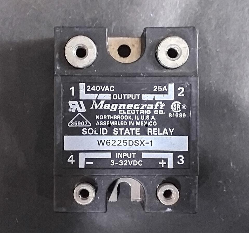 Used MAGNECRAFT W6225DSX-1 SOLID STATE RELAY ($25 OBO)