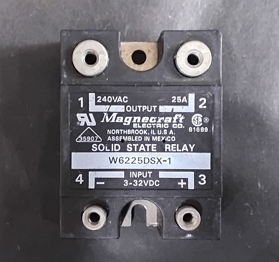 Used MAGNECRAFT W6225DSX-1 SOLID STATE RELAY ($25 OBO)