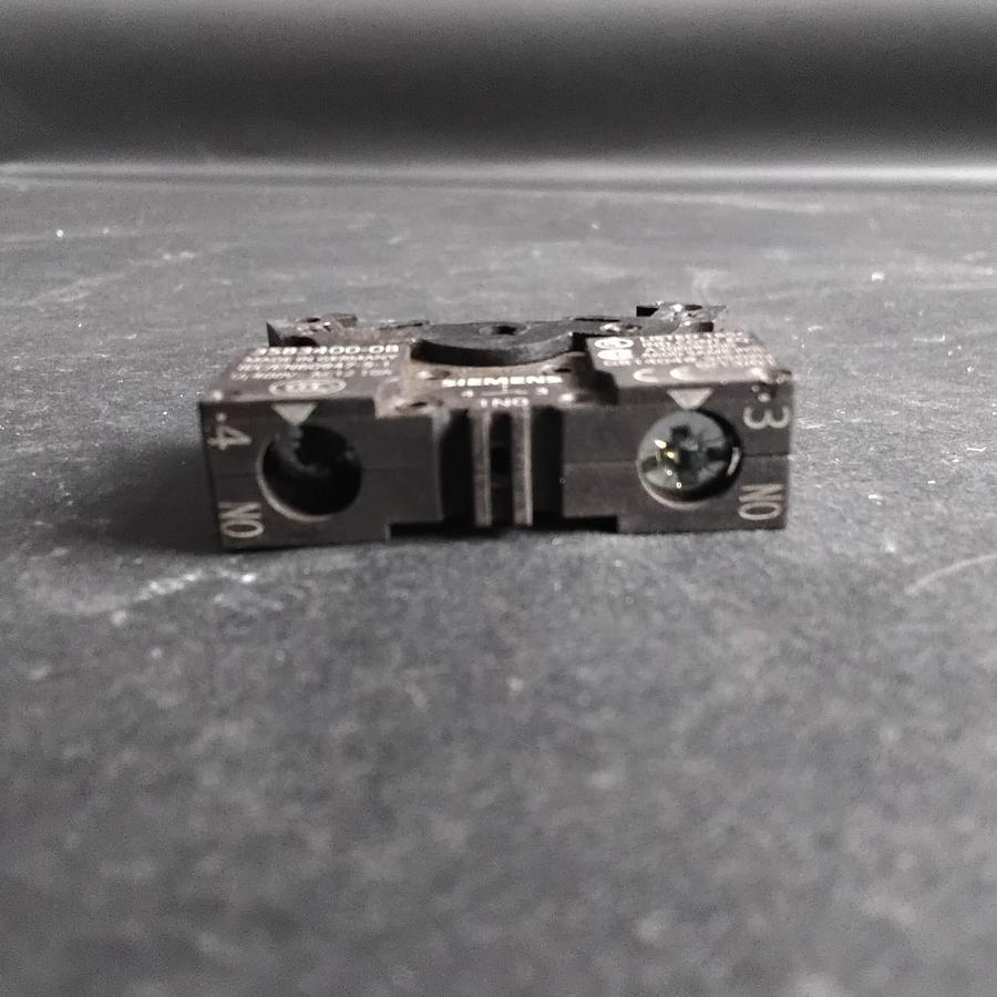 Used SIEMENS 3SB3400-0B CONTACT BLOCK ($10 OBO)