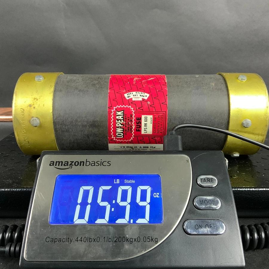 Refurbished BUSSMANN LPS-RK-600 LOW PEAK FUSE ($35 OBO) - REFURBISHED