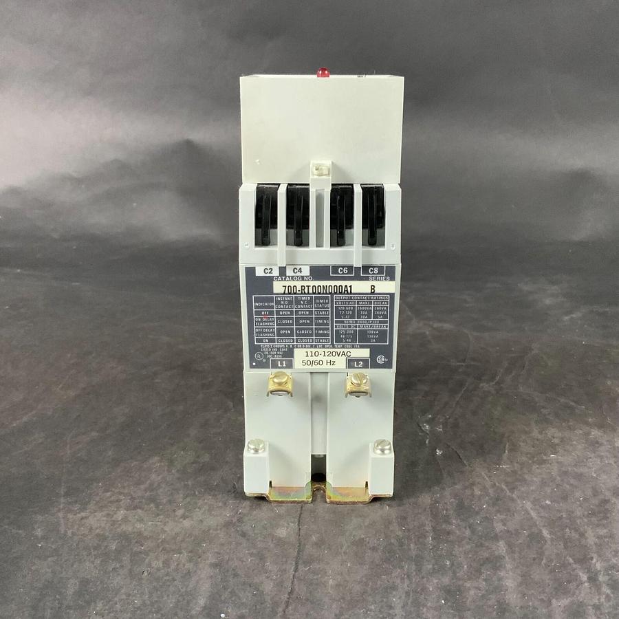 Used ALLEN BRADLEY 700-RT00N000A1 SER.B SOLID STATE TIMING RELAY ($50 OBO)
