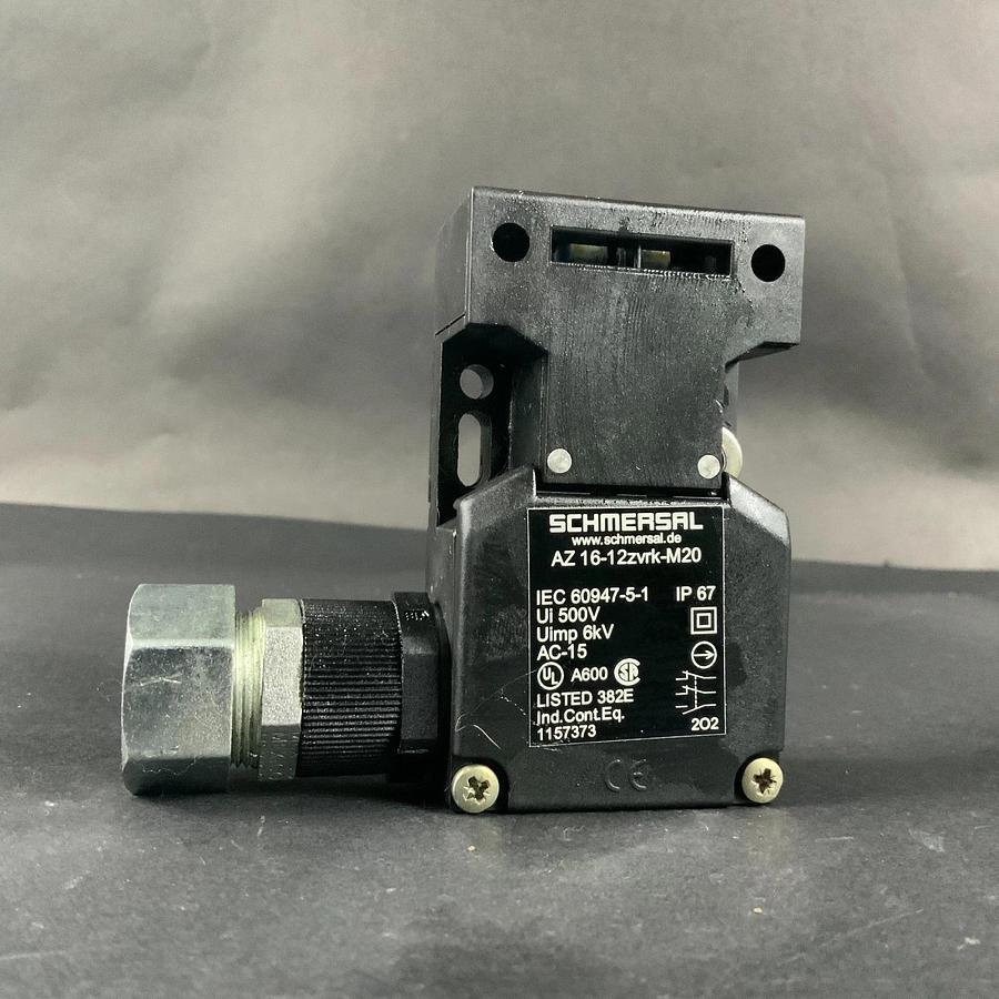 Used SCHMERSAL AZ16-12ZVRK-M20 SAFETY INTERLOCK SWITCH ($45 OBO)