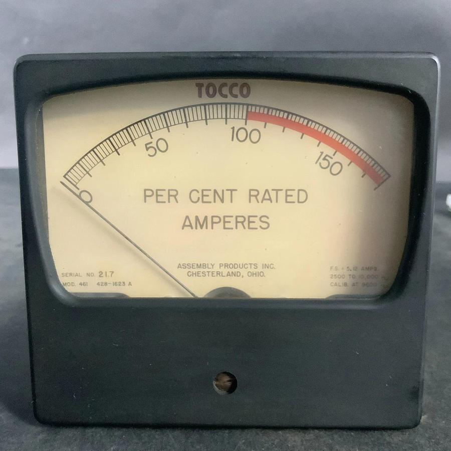Used TOCCO 217 AMPERES METER ($45 OBO)