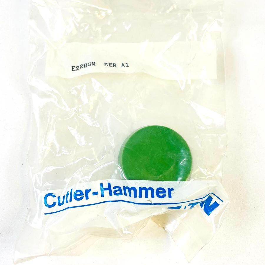 CUTLER HAMMER E22BGM PROTECTIVE BOOT GREEN SILICON RUBBER NEW SEALED PACKAGE