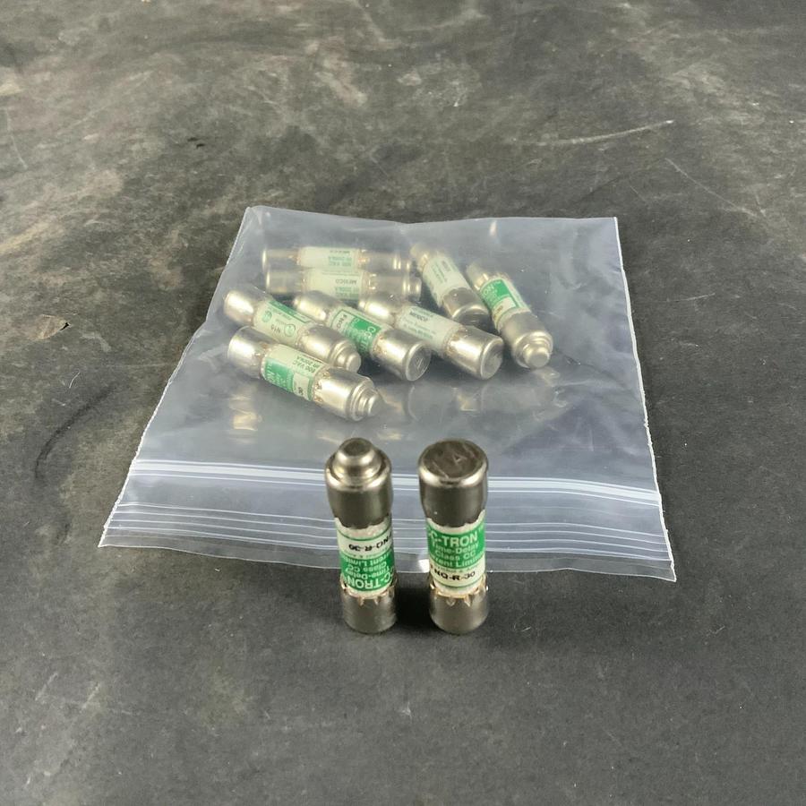 Used BUSSMANN FNQ-R-30 FUSE - LOT OF 10 ($30 OBO)
