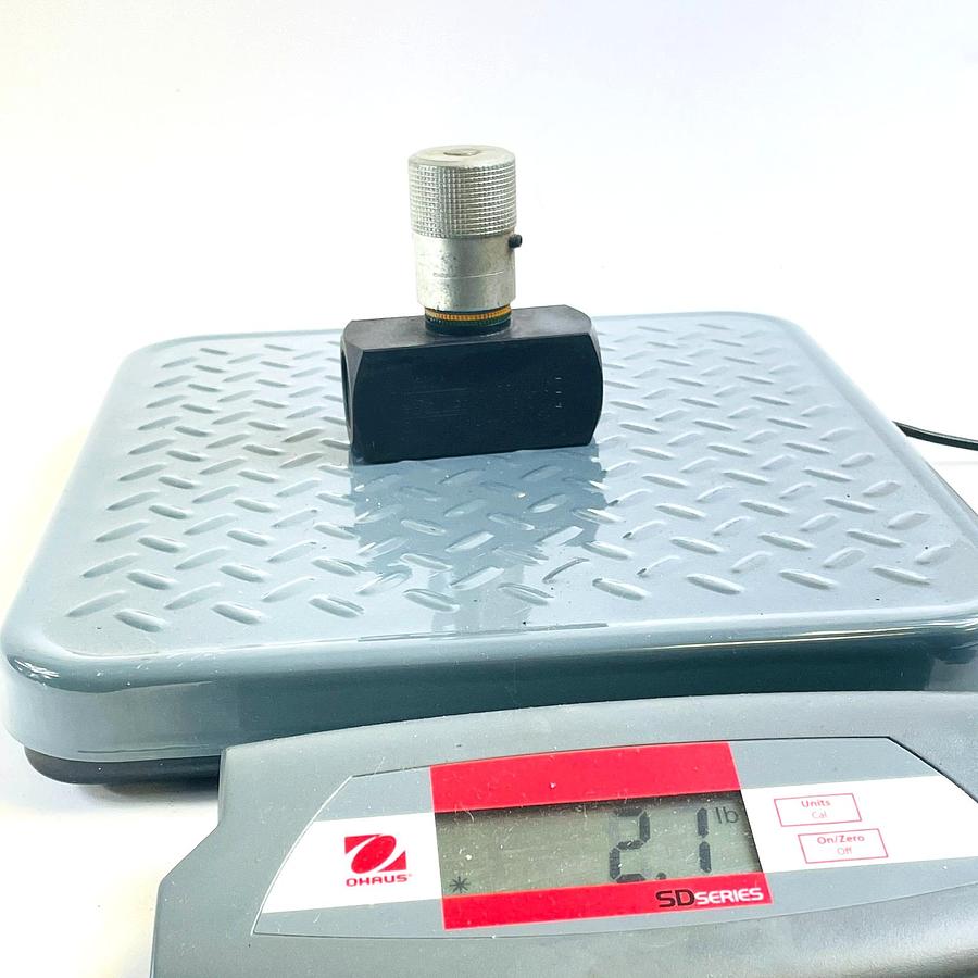 Used PARKER N1200S-11GJ COLORFLOW HYDRAULIC NEEDLE VALVE 3/4 NPT 5000 PSI 25 GPM