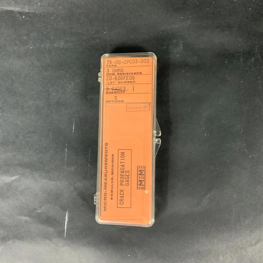 MICRO-MEASUREMENTS TK-09-CPC03-003 PRECISION STRAIN GAUGE - 1 UNIT ($5 OBO)