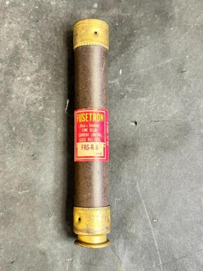 Used BUSSMANN FUSETRON FRS-R-8 FUSE