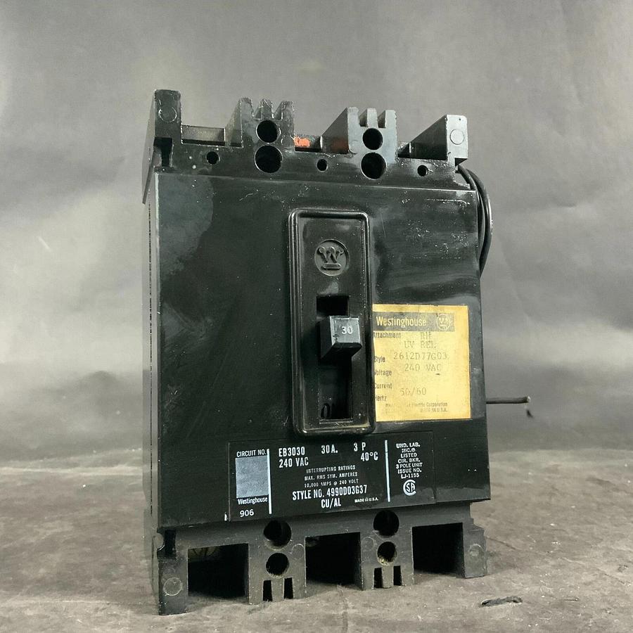 Used WESTINGHOUSE EB3030 CIRCUIT BREAKER ($35 OBO)